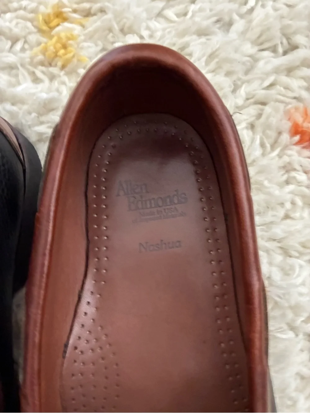 Allen Edmonds Two-Tone Brown & Dark Brown Tassel Kiltie Loafers